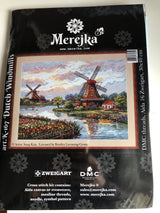 Cross Stitch Kit Merejka K-167 - The Windmills
