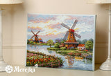 Cross Stitch Kit Merejka K-167 - The Windmills