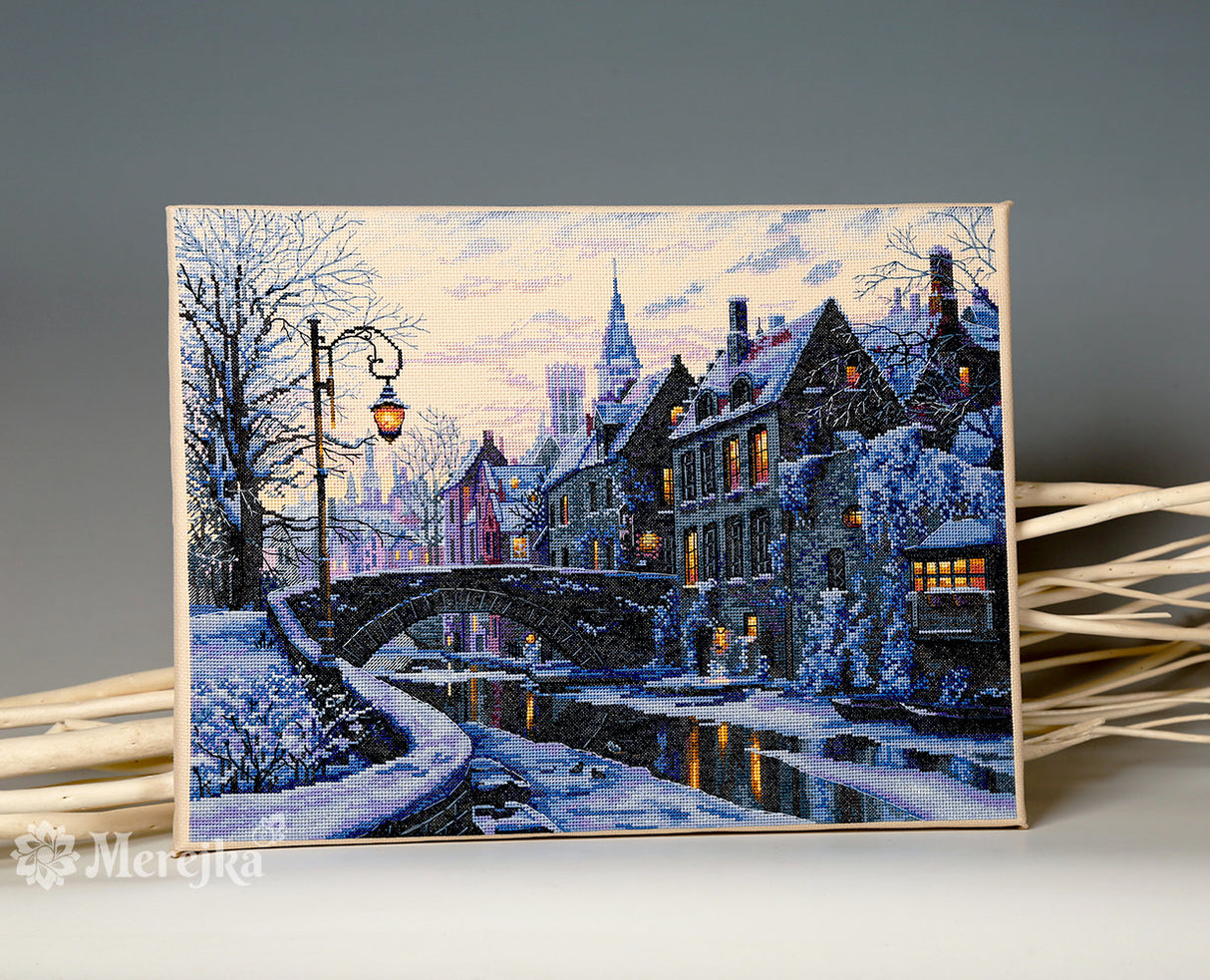 Cross Stitch Kit "Winter Night" by Merejka K-169