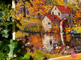 Cross Stitch Kit "Water Mill. Autumn" - K-171 by Merejka