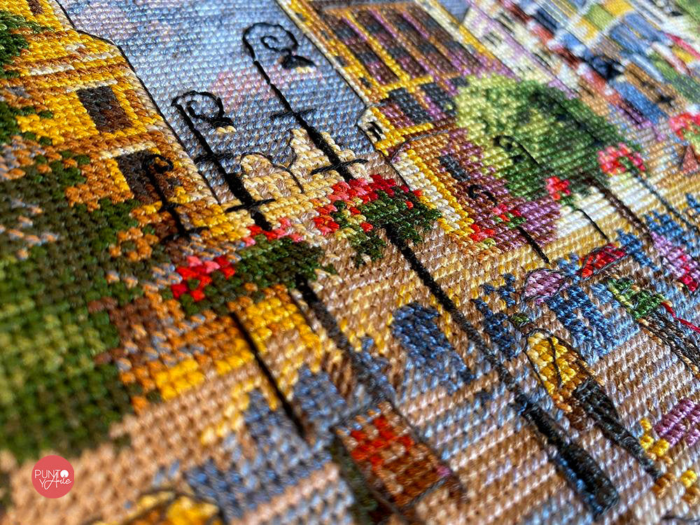 Cross Stitch Kit "Beautiful City" by Merejka K-173