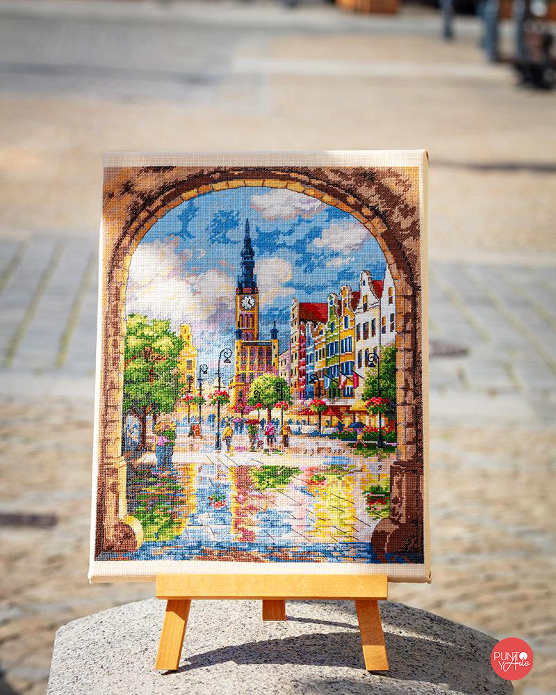 Cross Stitch Kit "Beautiful City" by Merejka K-173