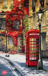 Quiet street. London - K-183 Merejka - Cross stitch kit