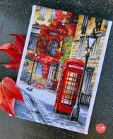 Quiet street. London - K-183 Merejka - Cross stitch kit