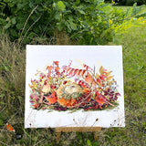 Cross Stitch Kit "Rhapsody in Red" by Merejka - K-190