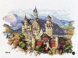Neuschwanstein Castle cross stitch kit by Merejka - K-201