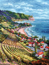 Cross Stitch Kit "Coastal View" - Merejka K-226