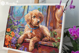 Cross Stitch Embroidery Kit Merejka K-235 - "Sunny Corner"