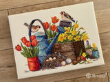 Merejka Cross Stitch Kit - Spring Garden - K-251