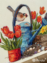 Merejka Cross Stitch Kit - Spring Garden - K-251