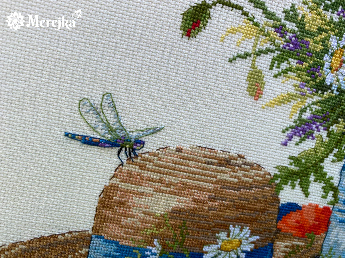 Kit de Punto de Cruz Merejka – Summer Still Life – K-252