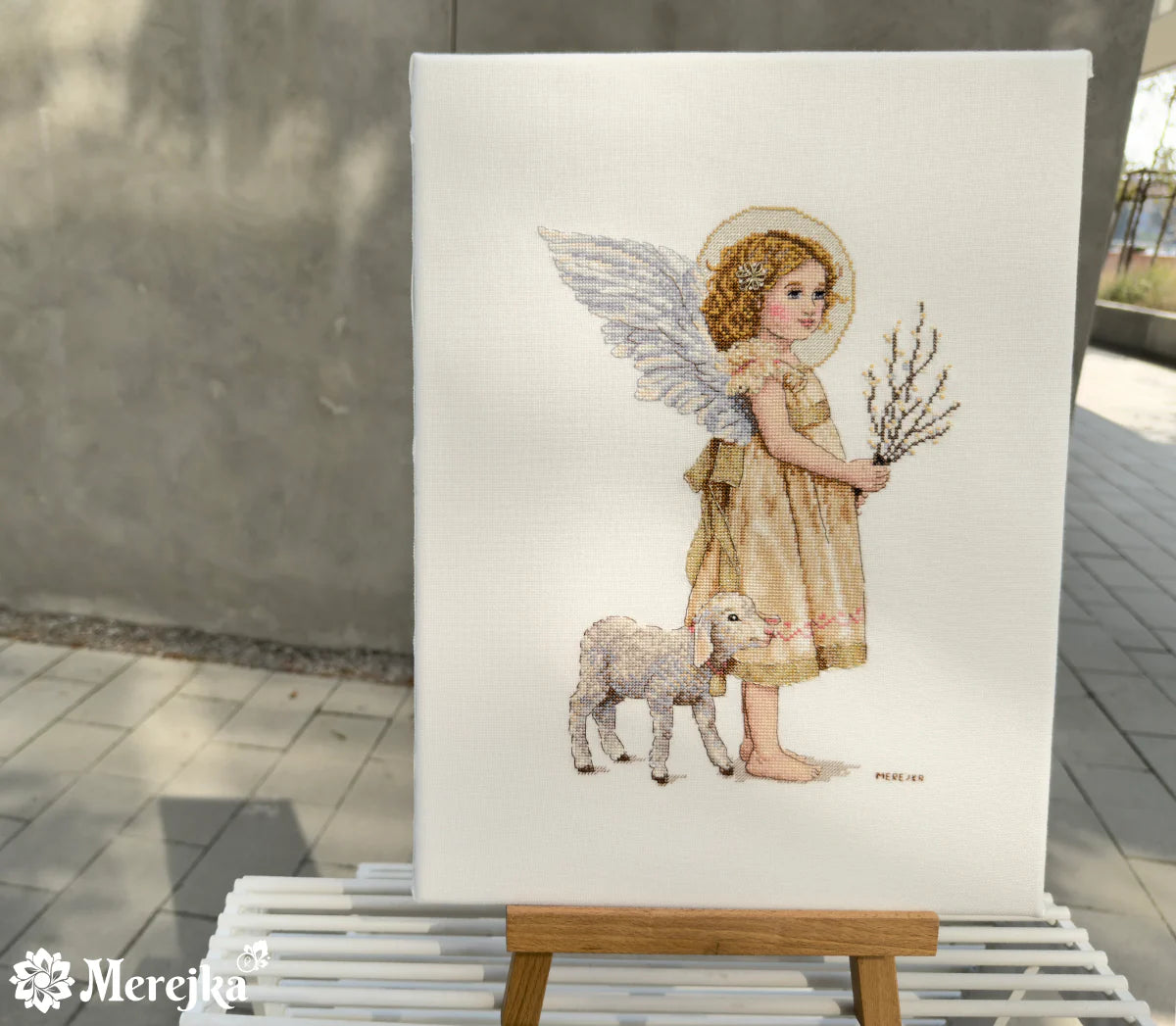 Kit de Punto de Cruz Merejka – Welcoming Spring – K-256A