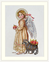 Kit de Punto de Cruz Merejka – It’s Apple Picking Time – K-259A