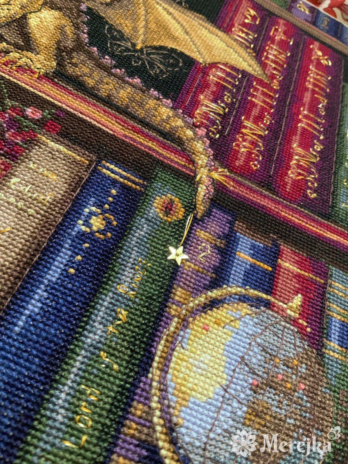 Kit de Punto de Cruz Merejka – The Moth Hunters – K-266