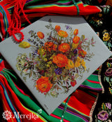 Kit de Punto de Cruz Merejka – Sunlit Petals K-270