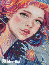 Kit de Punto de Cruz Merejka – Water K-275