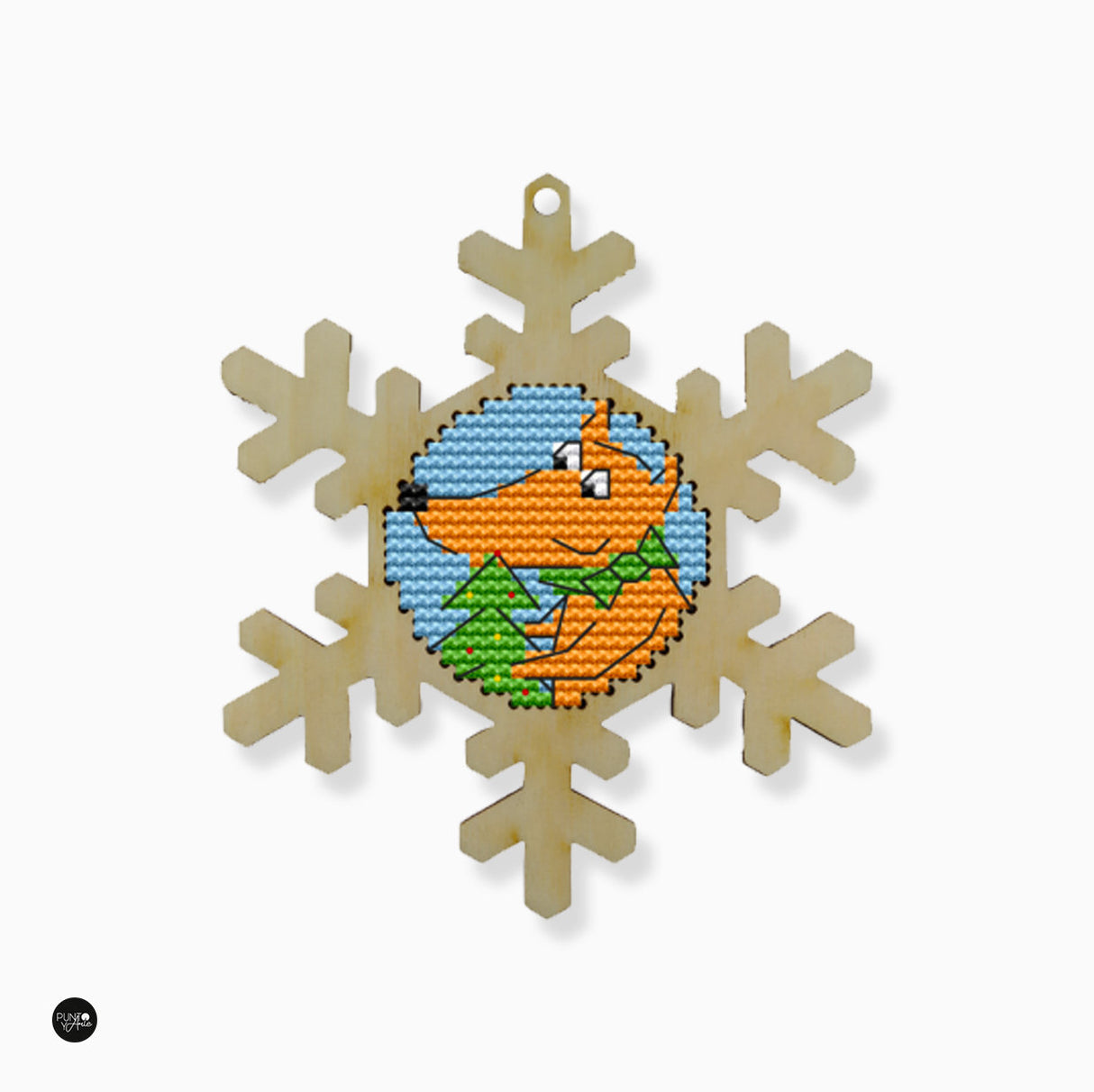 Snowflake. Fox - Wizardi - Cross stitch kit KF022/10-3