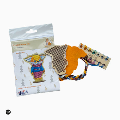Autumn Fox - Wizardi - Cross Stitch Kit KF022/30