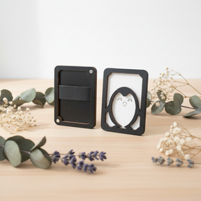 Estuche de agujas de madera con imanes - Wizardi KF056/26