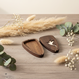 Hummingbird. Wooden Scissors Organizer Box - Wizardi KF058/54