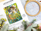 Kit de punto de cruz LetiStitch “Magic Friendships” L9972 – Fantasía y naturaleza