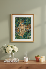 Kit de punto de cruz LetiStitch “Nature’s Muse” L9974 – Musa de la naturaleza