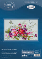 Country Bouquet – Kit de Punto de Cruz Magic Needle 510-228