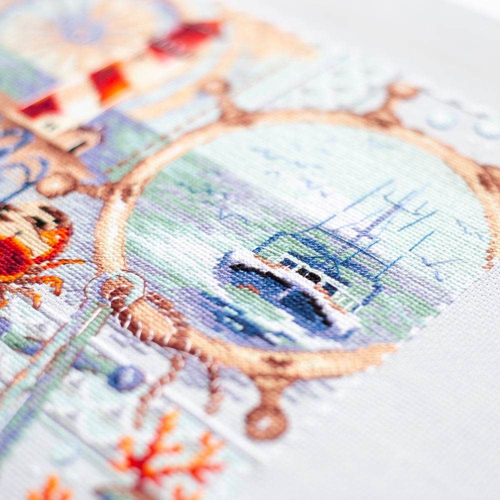 Kit de Punto de Cruz 540-702 “The Sea Calls To Me…”