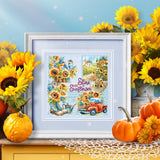 Kit de Punto de Cruz 540-704 “Shine Like a Sunflower!” – Magic Needle