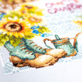 Kit de Punto de Cruz 540-704 “Shine Like a Sunflower!” – Magic Needle