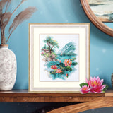 Kit de Punto de Cruz 70-01 “Blooming Lotuses” – Magic Needle