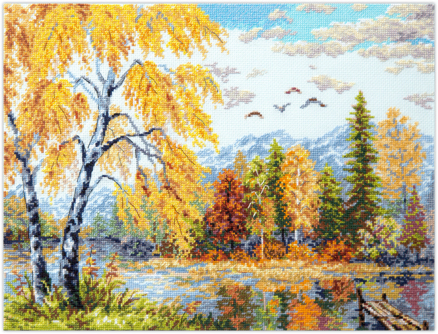 Kit de Punto de Cruz 70-02 “Golden October” – Magic Needle