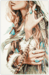 Kit de Punto de Cruz 70-03 “Boho Girl” – Magic Needle