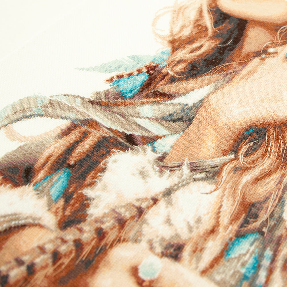 Kit de Punto de Cruz 70-03 “Boho Girl” – Magic Needle