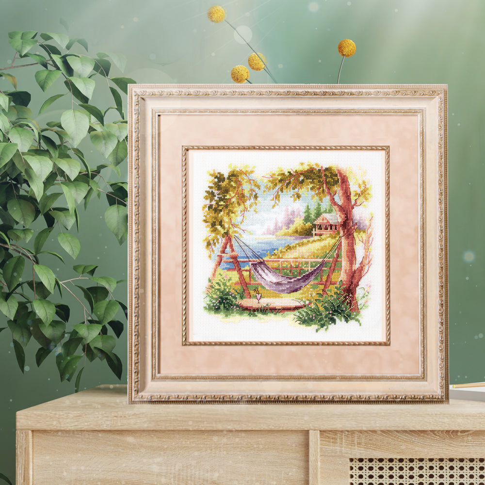 Kit de Punto de Cruz 70-10 “Take Time to Relax” – Magic Needle