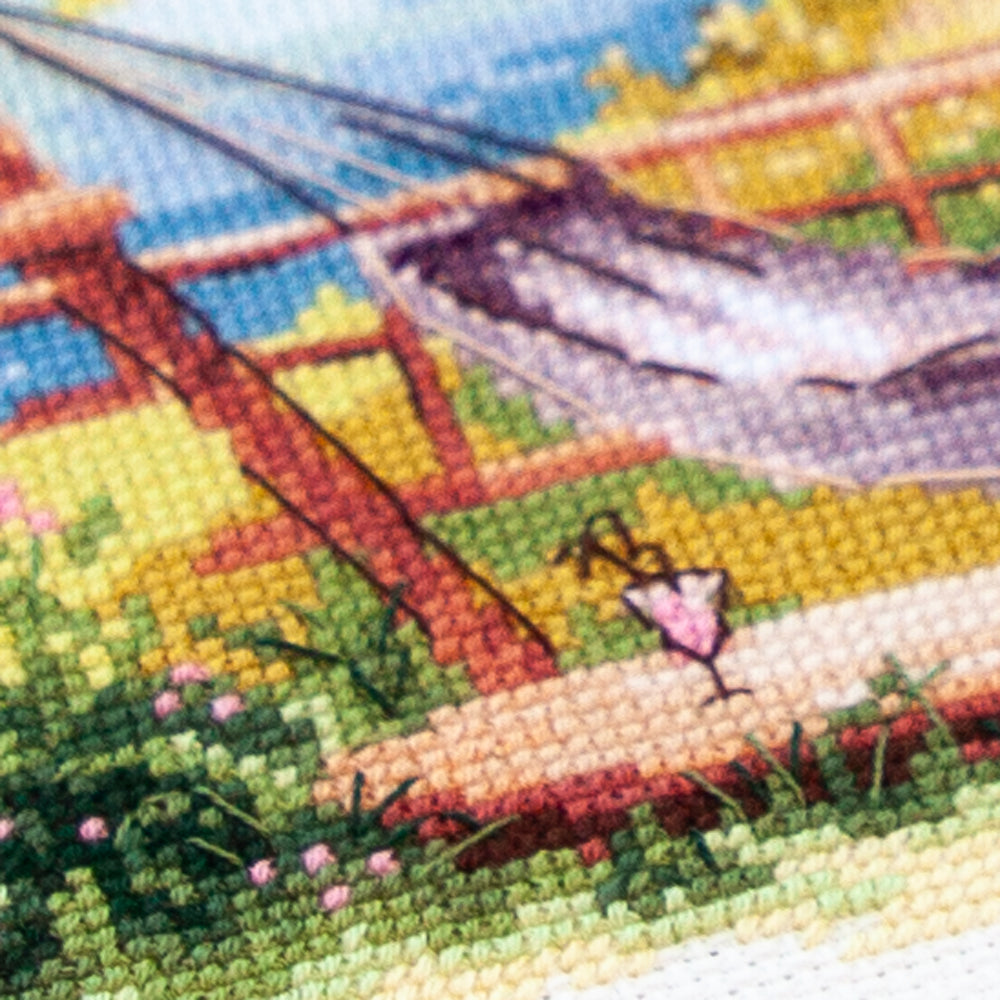 Kit de Punto de Cruz 70-10 “Take Time to Relax” – Magic Needle