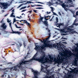 Cross Stitch Kit 70-14 “The White Tiger” – Magic Needle