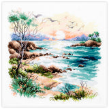 Cross Stitch Kit 70-16 “Sea Sunset” – Magic Needle