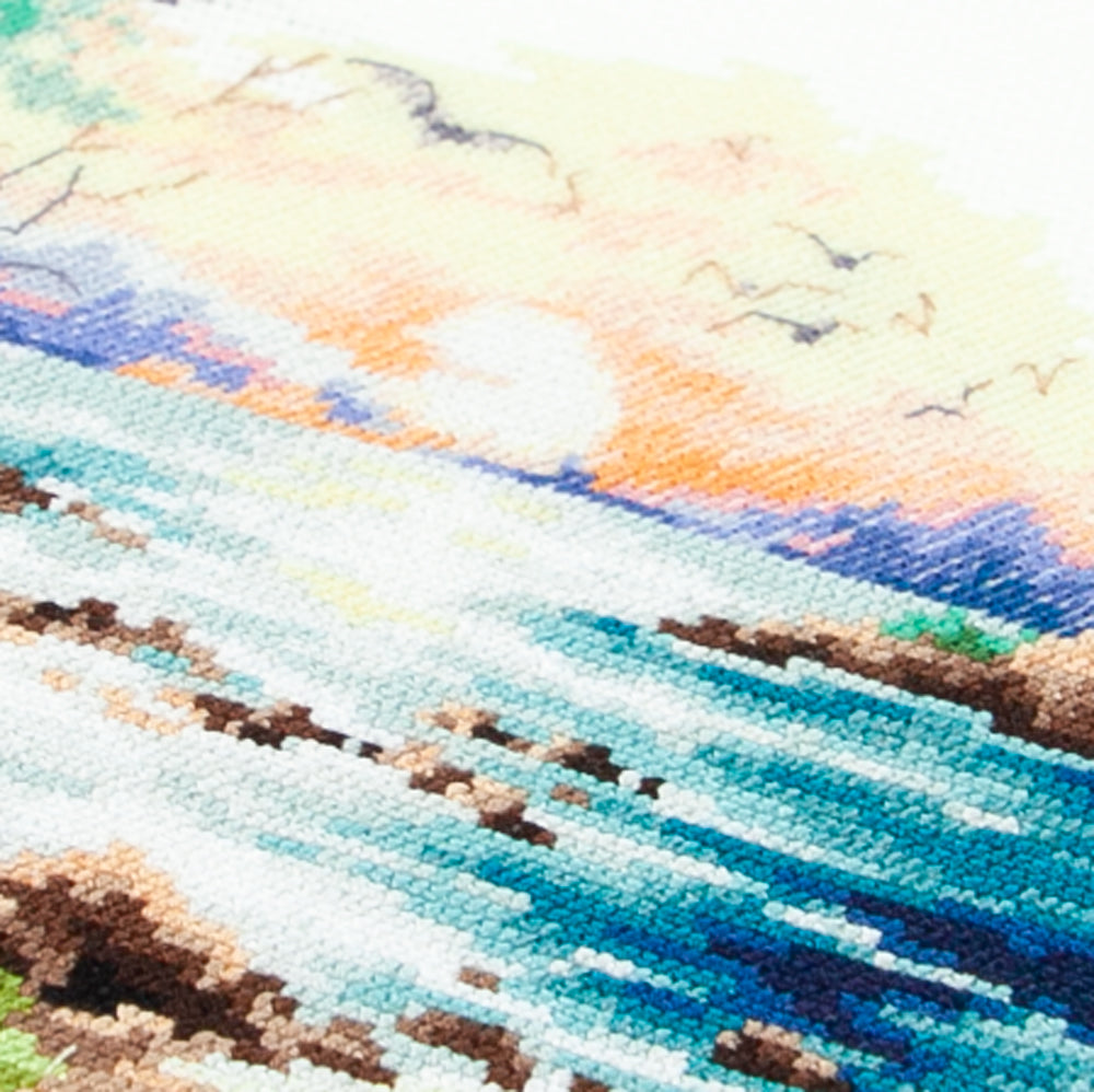 Cross Stitch Kit 70-16 “Sea Sunset” – Magic Needle