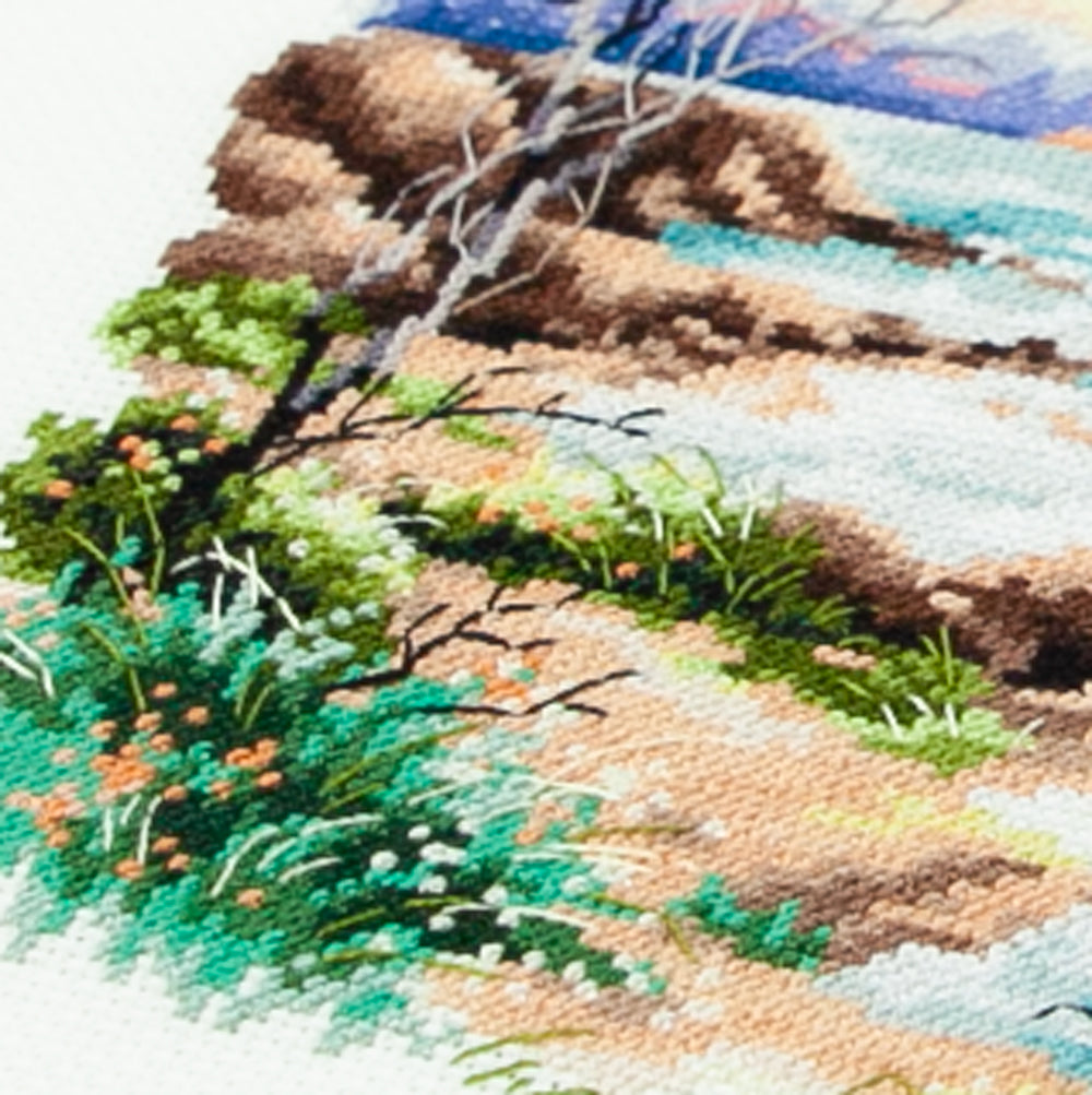 Cross Stitch Kit 70-16 “Sea Sunset” – Magic Needle