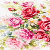 Cross Stitch Kit 70-19 “Basket With Roses” – Magic Needle