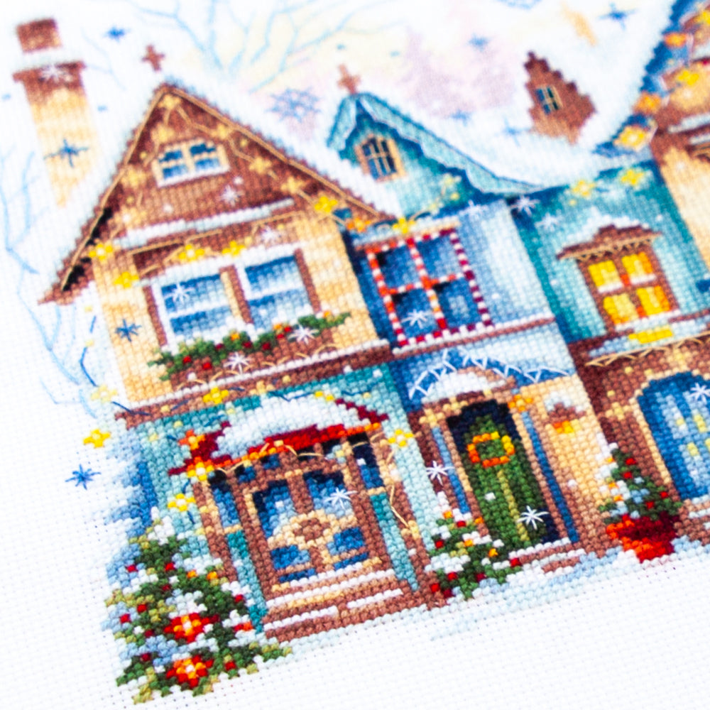 Cross Stitch Kit 70-23 “Heartwarming” – Magic Needle