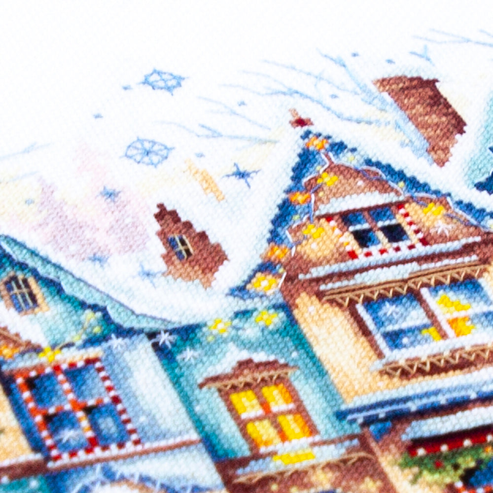 Cross Stitch Kit 70-23 “Heartwarming” – Magic Needle