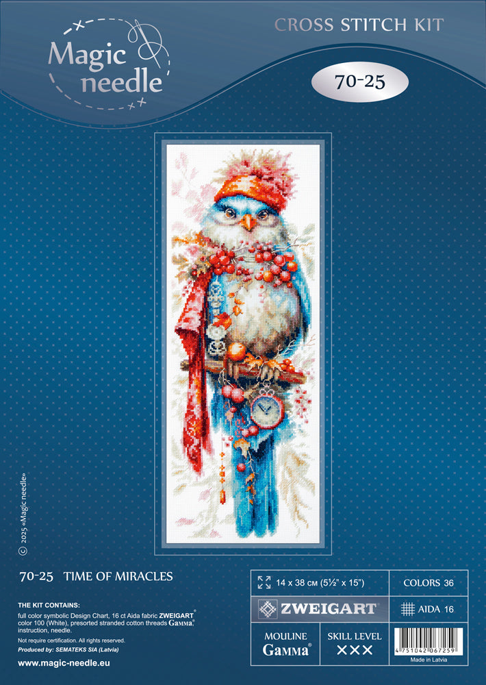 Cross Stitch Kit 70-25 “Time Of Miracles” – Magic Needle