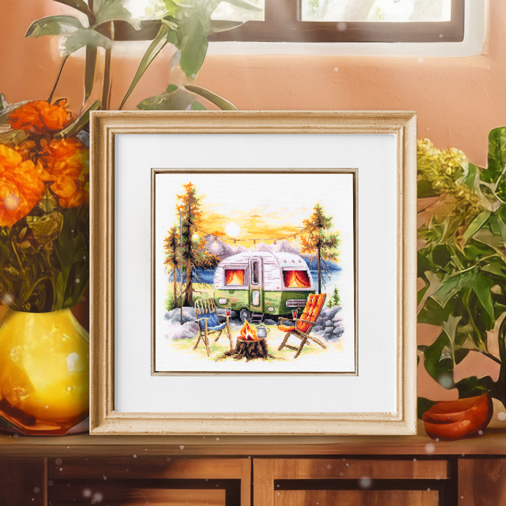 Cross Stitch Kit 70-26 “Our Weekend” – Magic Needle