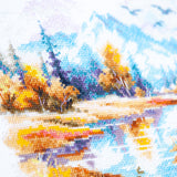 Cross Stitch Kit 70-27 “Silence And Coolness” – Magic Needle