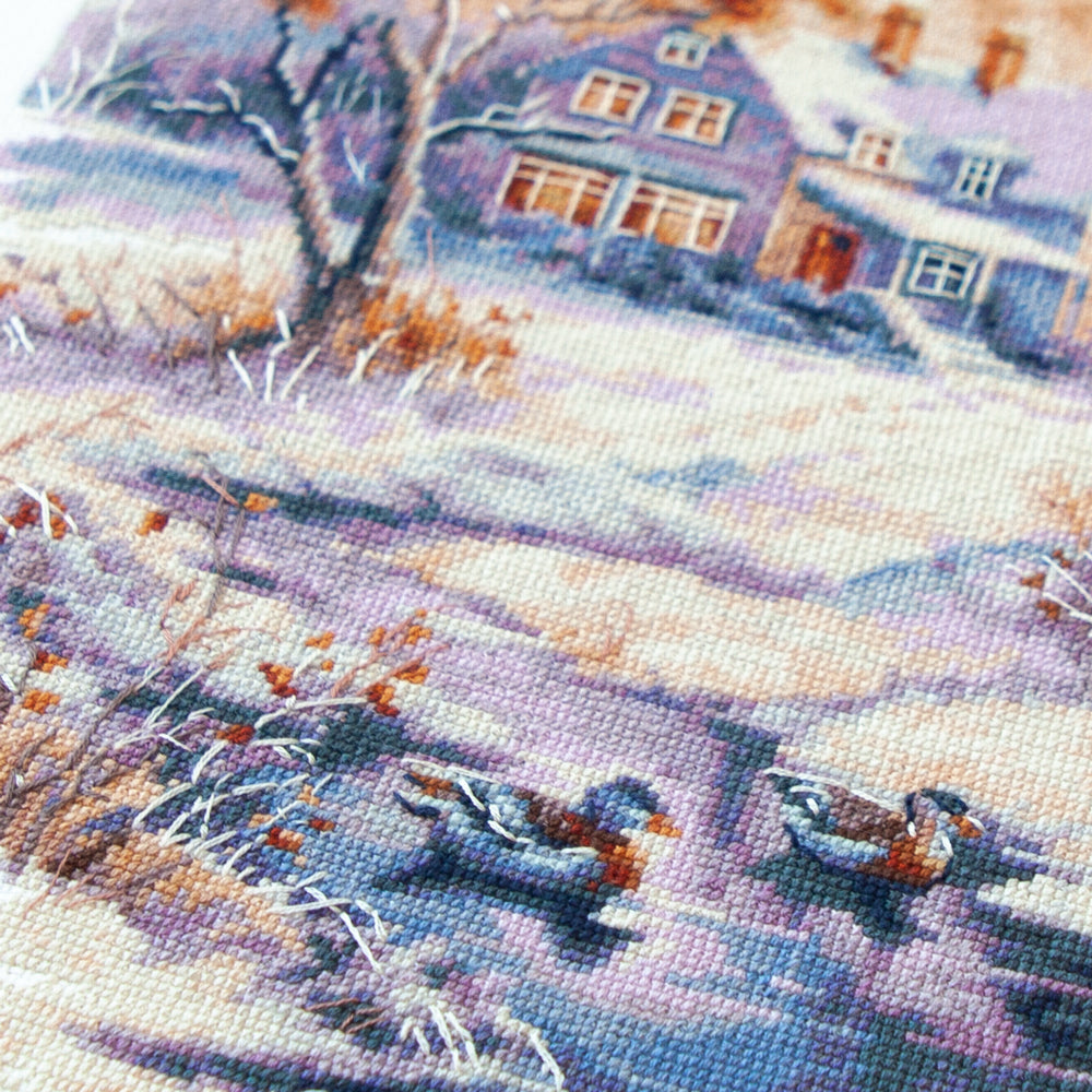 Kit de Punto de Cruz 70-32 “Early Winter” – Magic Needle