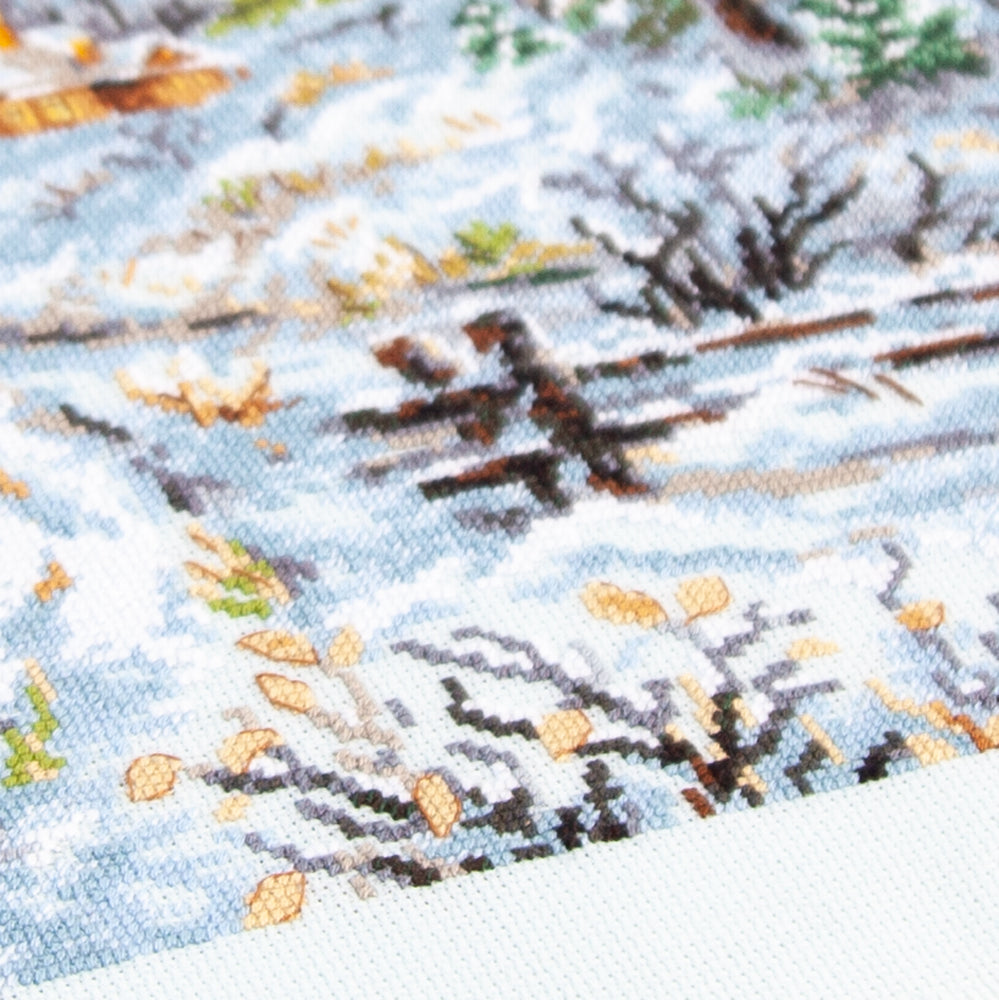 Cross Stitch Kit 70-33 “Frosty Day” – Magic Needle