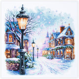 Cross Stitch Kit 70-35 “Snow In The City” – Magic Needle
