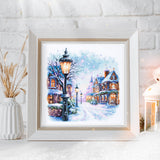 Cross Stitch Kit 70-35 “Snow In The City” – Magic Needle